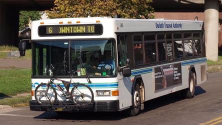Bus exterior