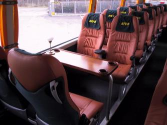 Bus interior