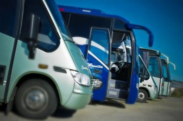 Sunlines Elite Service bus side