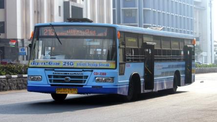 Bus Front View