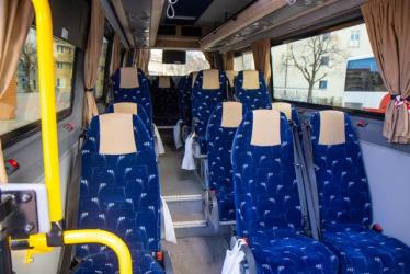 Bus interior