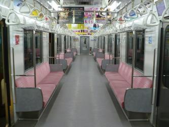 Train interior