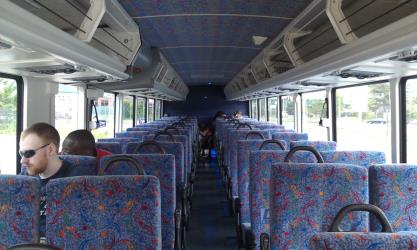 Bus interior
