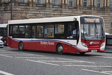 Borders Bus in Edinburgh