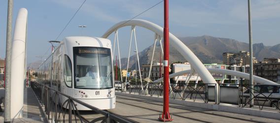 Line 1 tram connecting eastern part of Bordeaux with the Central Railway
