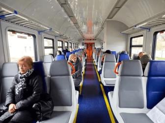 Train interior