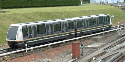 A Val-208 type train on the Lille Metro