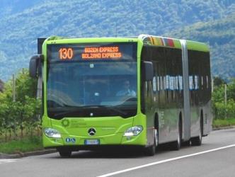 Sudtirol Alto Adige bus front