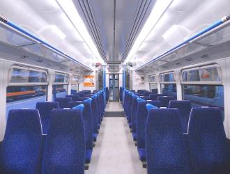Great Northern Class 365 Standard Class interior seating