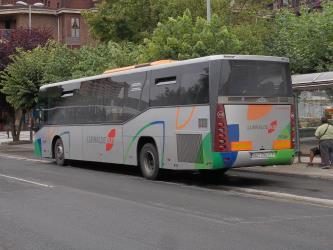 Bus exterior back