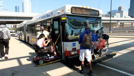 Bus exterior