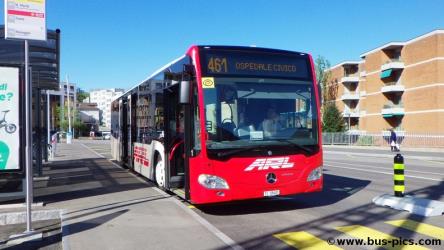 Lugano Station line 461