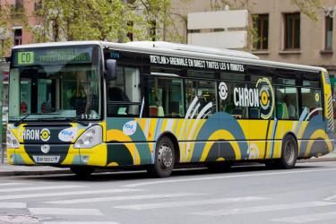 TAG Grenoble Bus Exterior