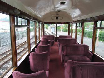 Inside Dartmouth Steam Railway