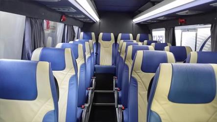 Bus interior