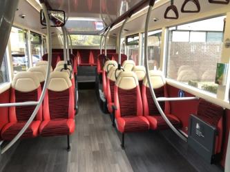 Bus interior