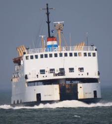 Exterior of M/V Trans-Saint-Laurent Ferry