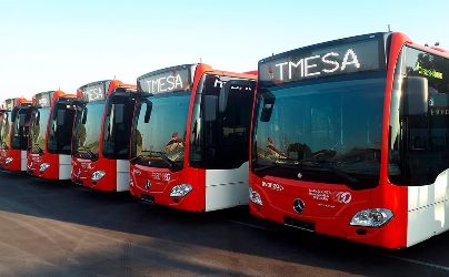 Bus exterior