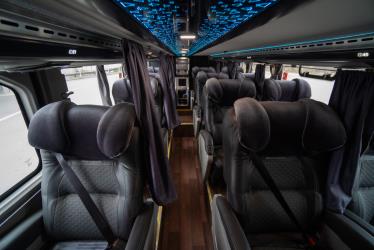 Bus interior