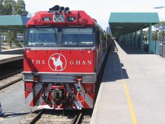 The Ghan Locomotive