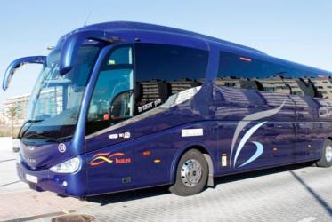 Bus front view