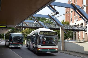 Lille buses front view