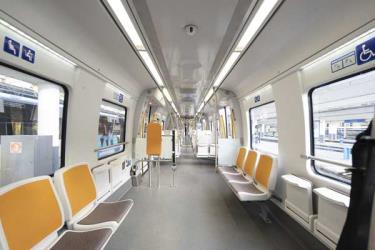 Train interior