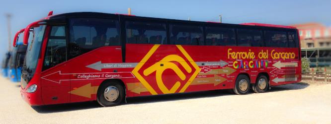 Inter urban bus side view