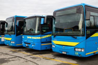 Bus exterior