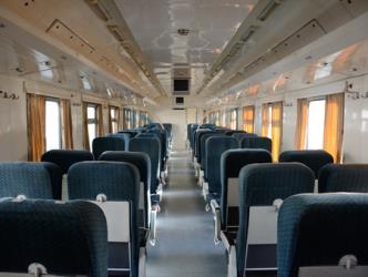 VMK train interior (II Class)