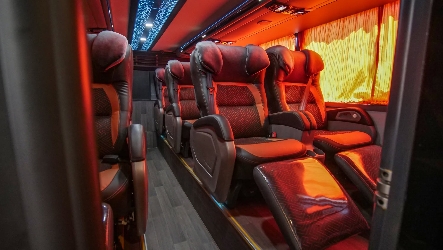 Bus interior