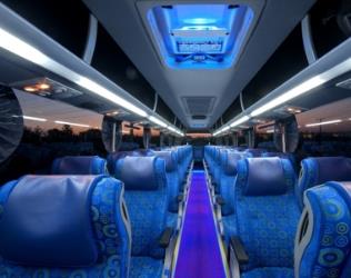 Bus interior