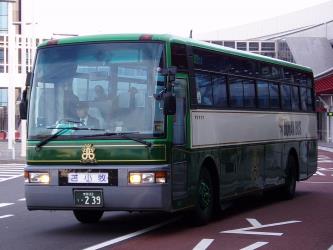 Bus side view
