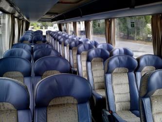 Bus interior