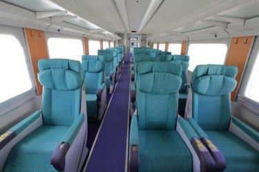 ŽFBH passangers train inerior