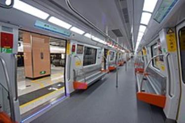 Xiamen Subway interior