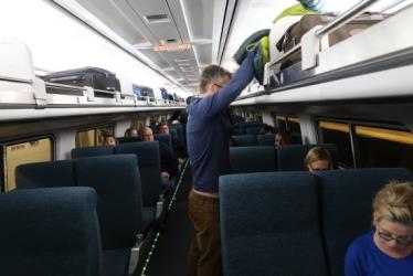 Northeast Regional interior