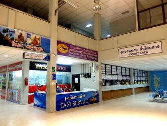 Inside Phuket Bus Terminal 2