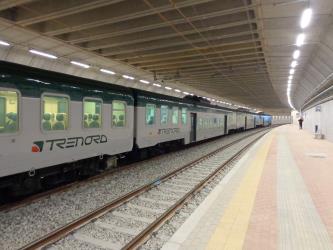 Trenord exterior and seats