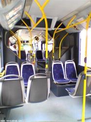 Bus interior