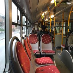 Bus interior