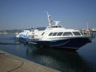 Exterior of Bulgaria Fast Ferry
