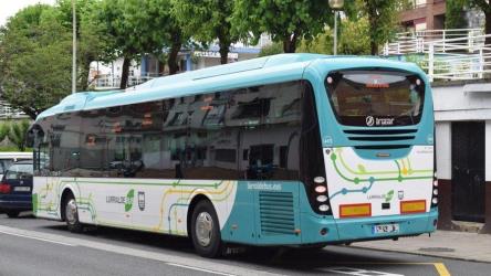 Bus exterior back