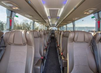 GoBus touring bus interior