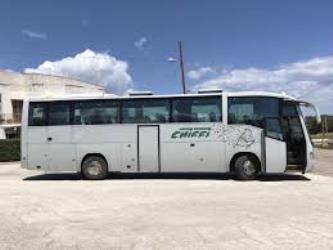 Bus side view