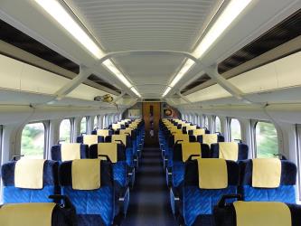 Shinkansen Yamabiko Standard Class Interior