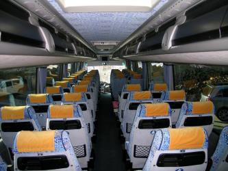Bus interior