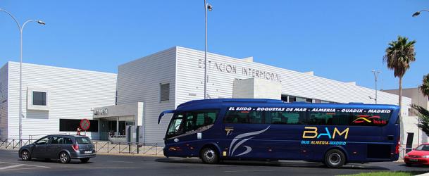Bus side view