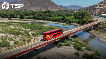 Bus on road