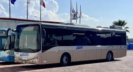 bus side view